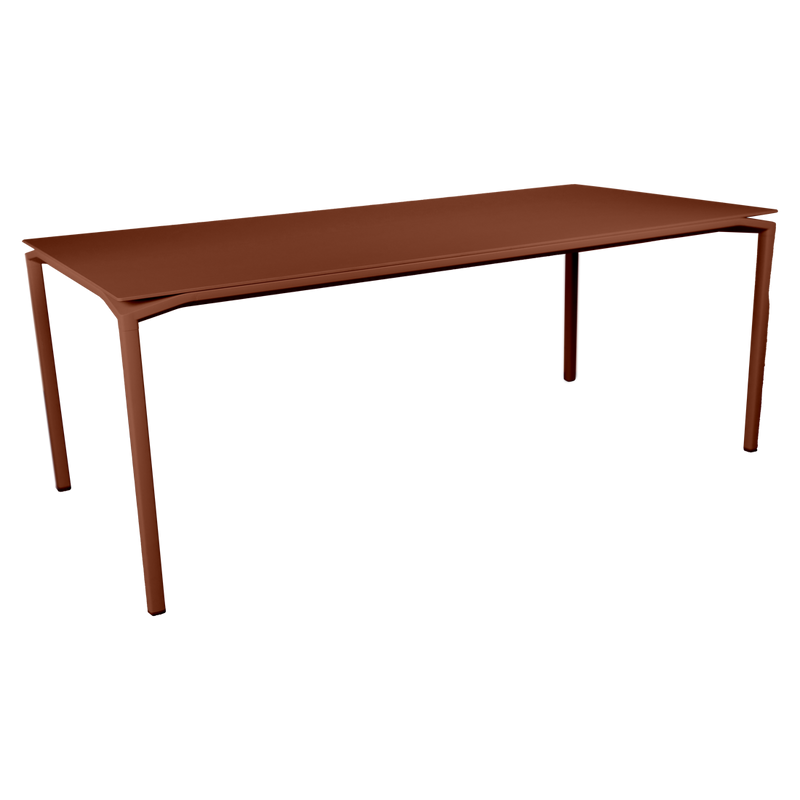 Load image into Gallery viewer, Fermob Calvi Velvety Matte Table 195 x 95 cm in Red Ochre
