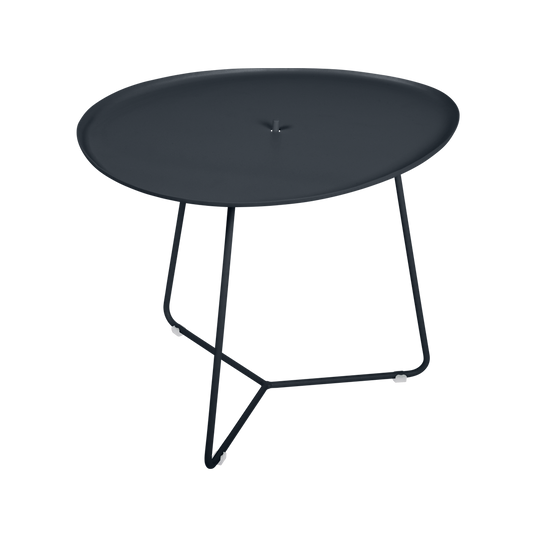 Fermob Cocotte Low Table 55 x 44.5 cm in Anthracite