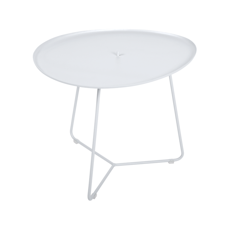 Load image into Gallery viewer, Fermob Cocotte Low Table 55 x 44.5 cm in Cotton White
