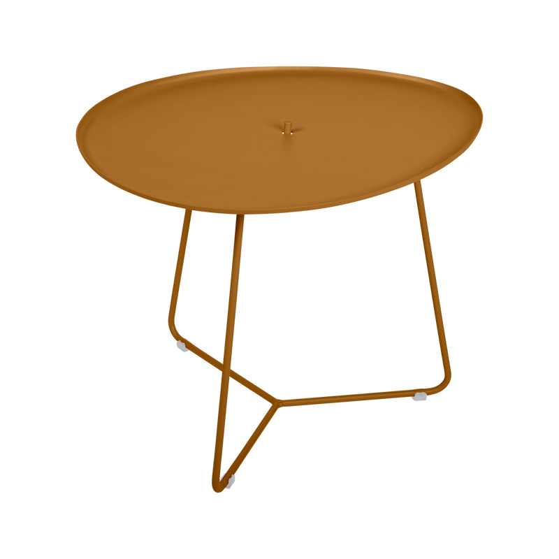 Load image into Gallery viewer, Fermob Cocotte Low Table 55 x 44.5 cm in Gingerbread
