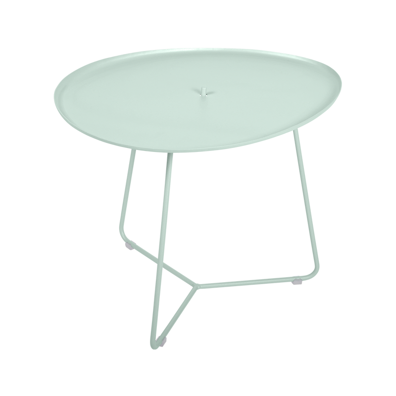 Load image into Gallery viewer, Fermob Cocotte Low Table 55 x 44.5 cm in Ice Mint
