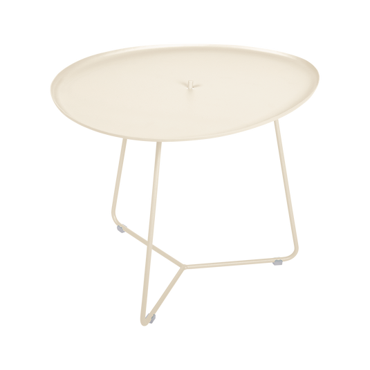 Fermob Cocotte Low Table 55 x 44.5 cm in Latte Beige