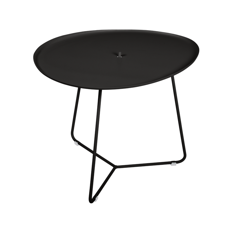 Load image into Gallery viewer, Fermob Cocotte Low Table 55 x 44.5 cm in Liquorice
