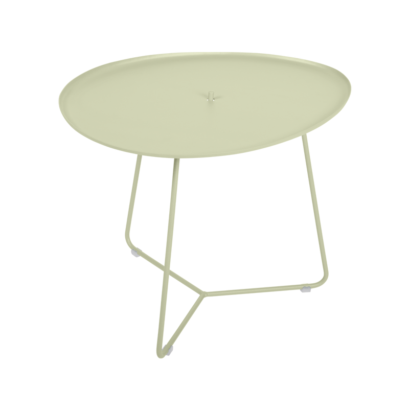 Load image into Gallery viewer, Fermob Cocotte Low Table 55 x 44.5 cm in Willow Green
