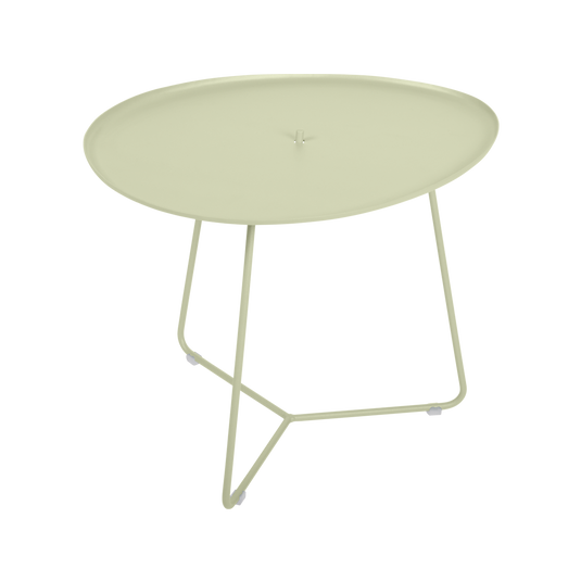 Fermob Cocotte Low Table 55 x 44.5 cm in Willow Green
