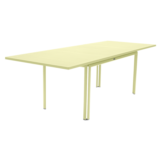 Fermob Costa Extending Table 160/240 x 90 cm in Frosted Lemon