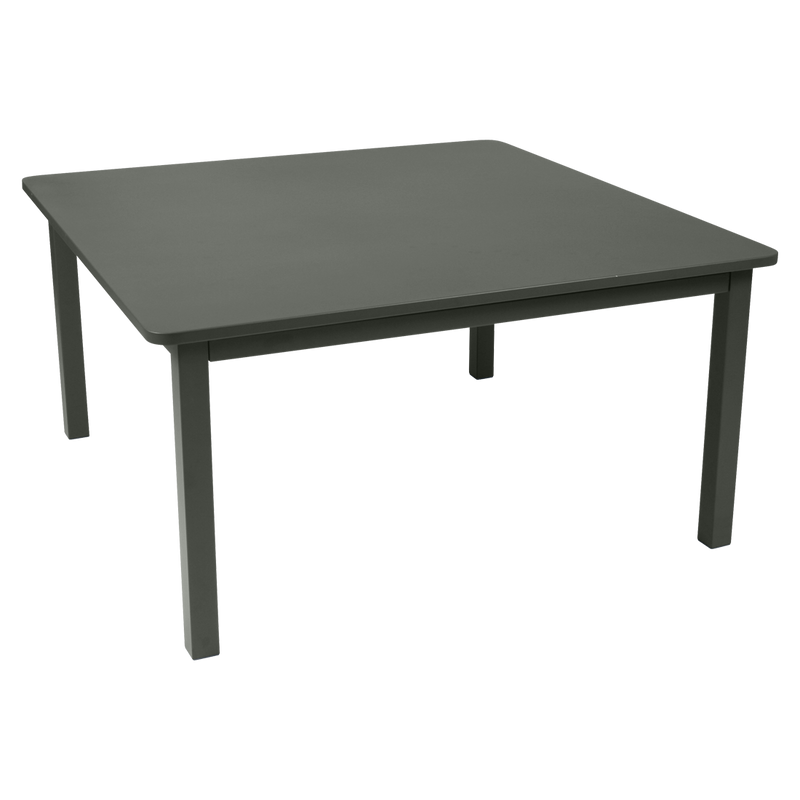 Load image into Gallery viewer, Fermob Craft Square Table 143 x 143 cm in Rosemary – large square garden dining table in powder-coated steel
