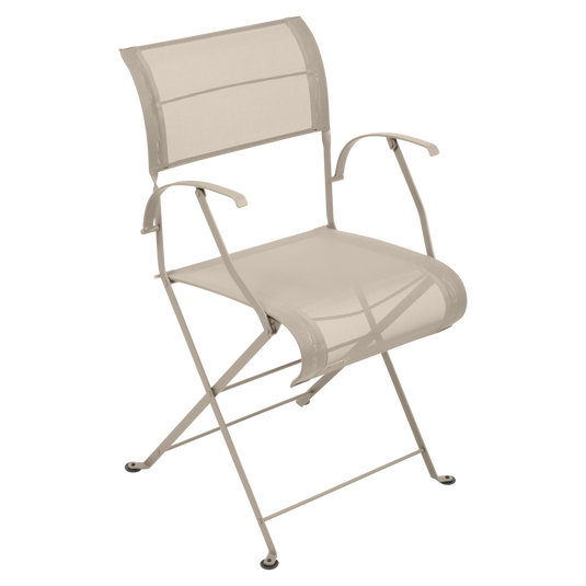 Fermob Dune Premium Folding Armchair in Nutmeg