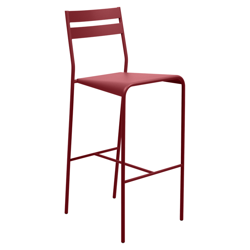 Load image into Gallery viewer, Fermob Facto Bar Chair in Chilli – outdoor bar chair in powder-coated steel
