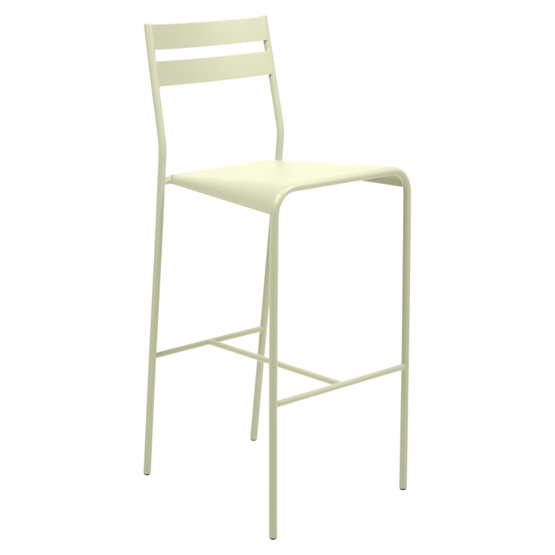 Load image into Gallery viewer, Fermob Facto Bar Chair in Willow Green – outdoor bar chair in powder-coated steel
