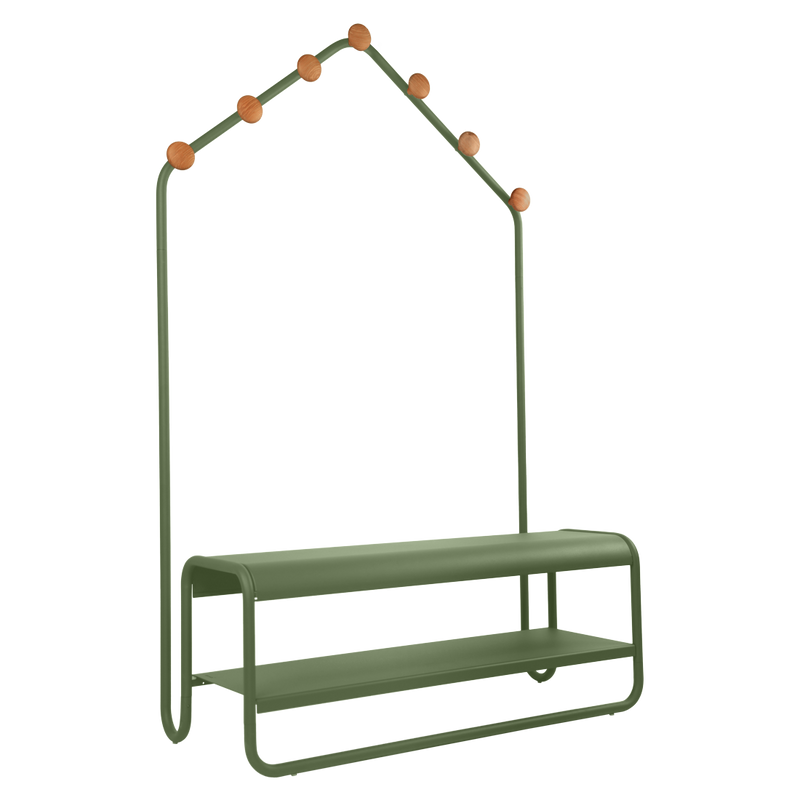 Load image into Gallery viewer, Fermob Funambule Cloakroom Bench in Cactus

