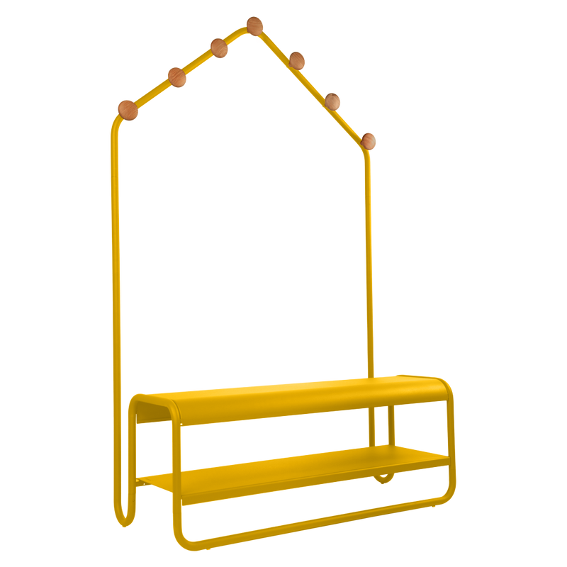 Load image into Gallery viewer, Fermob Funambule Cloakroom Bench in Honey

