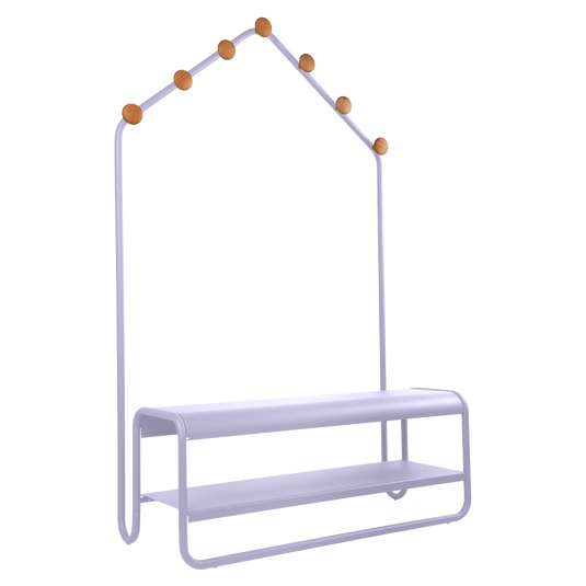 Fermob Funambule Cloakroom Bench in Marshmallow