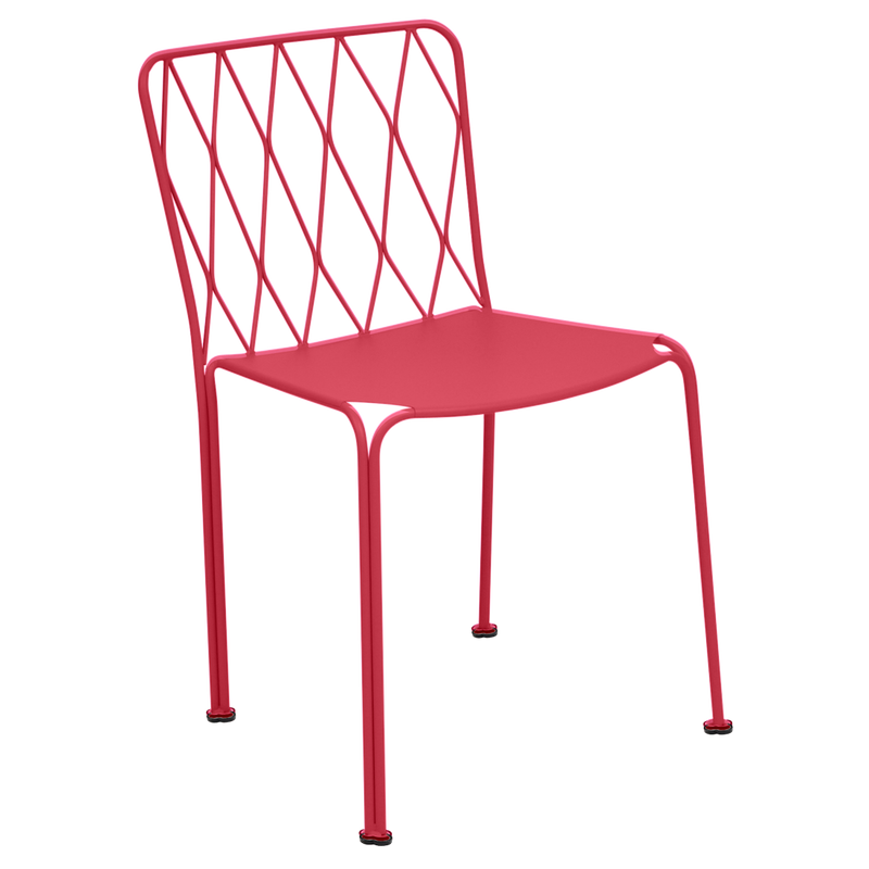 Load image into Gallery viewer, Fermob Kintbury Chair Stackable Outdoor Metal Chair in Rosalie
