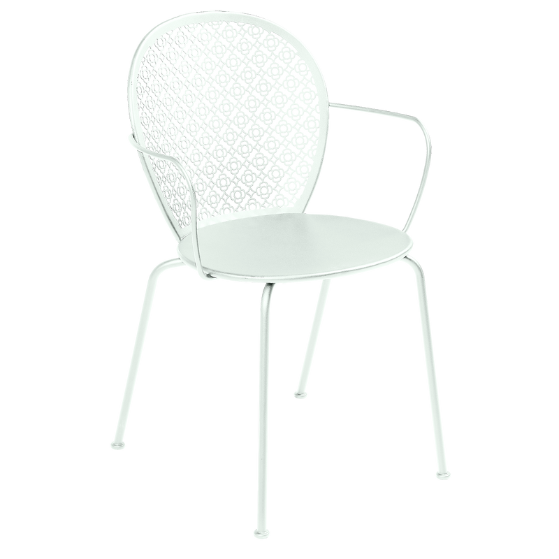 Load image into Gallery viewer, Fermob Lorette Armchair in Ice Mint – romantic metal garden armchair in powder-coated steel
