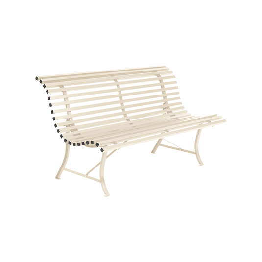 Fermob Louisiane 150cm Outdoor Bench in Latte Beige