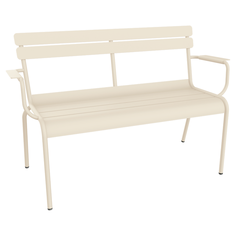 Load image into Gallery viewer, Fermob Luxembourg 2-Seater Garden Bench in Latte Beige
