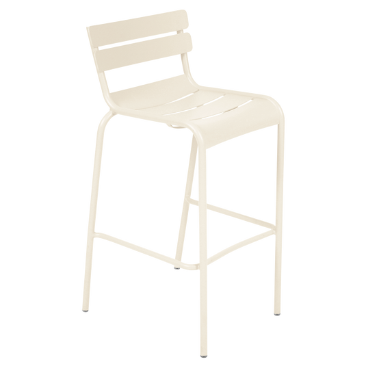 Fermob Luxembourg Bar Chair in Latte Beige
