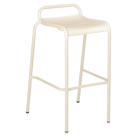 Fermob Luxembourg Bar Stool Dining in Latte Beige