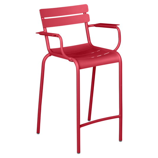 Fermob Luxembourg High Armchair in Rosalie
