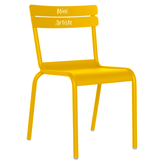 Fermob Luxembourg Kid Chair Mini Artiste in Honey