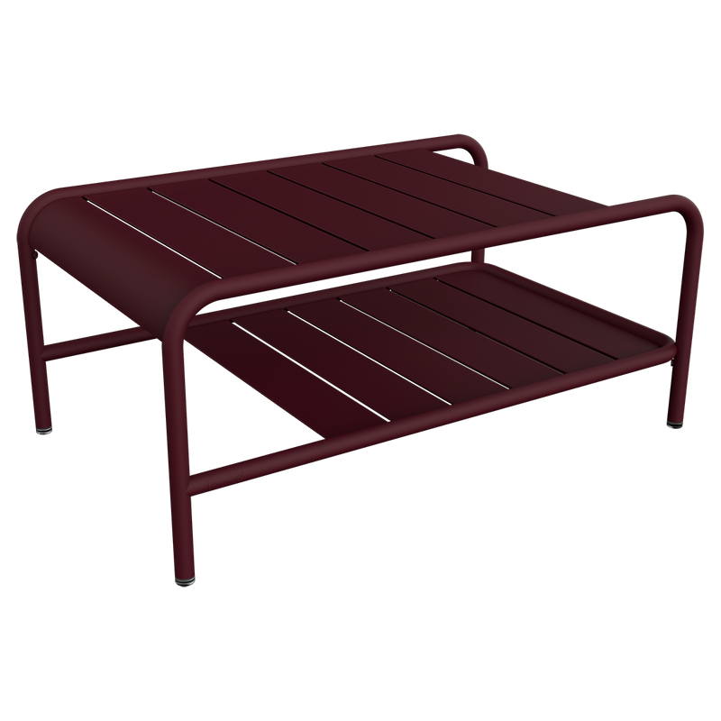 Load image into Gallery viewer, Fermob Luxembourg Low Table 90 x 55 cm in Black Cherry
