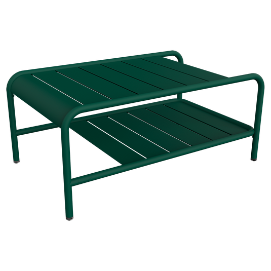 Fermob Luxembourg Low Table 90 x 55 cm in Cedar Green
