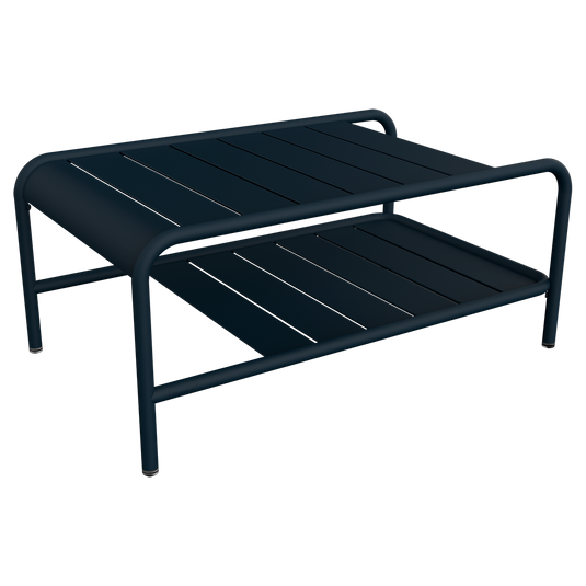 Fermob Luxembourg Low Table 90 x 55 cm in Deep Blue