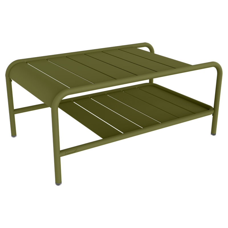 Load image into Gallery viewer, Fermob Luxembourg Low Table 90 x 55 cm in Pesto Green
