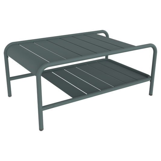Fermob Luxembourg Low Table 90 x 55 cm in Storm Grey