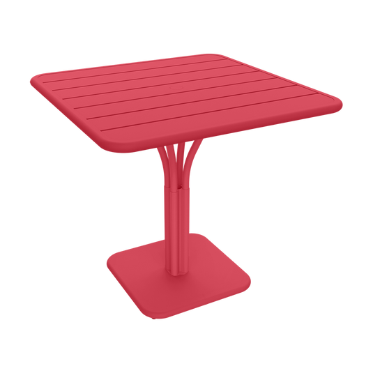 Fermob Luxembourg Pedestal Table 80x80 cm in Rosalie