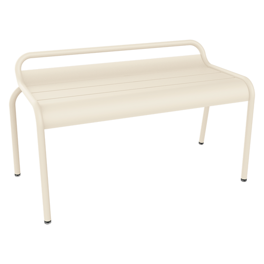 Fermob Luxembourg Stackable Bench 90 cm in Latte Beige