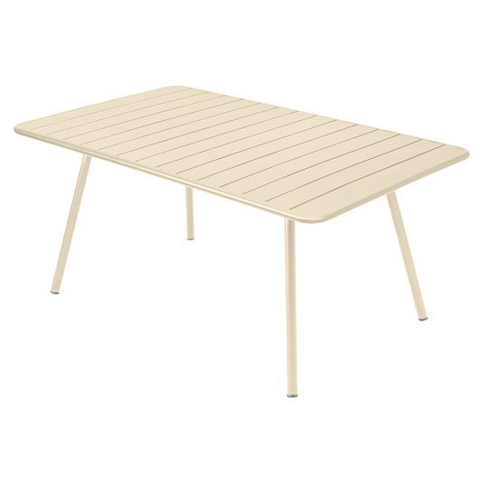 Fermob Luxembourg Table 165 x 100 cm in Latte Beige