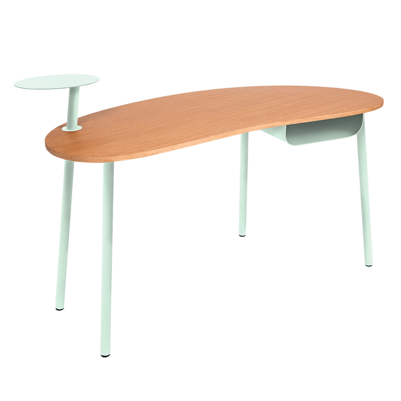 Load image into Gallery viewer, Fermob Nuage Oak Desk in Ice Mint
