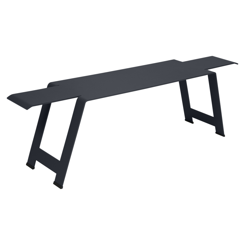 Load image into Gallery viewer, Fermob Origami Bench in Anthracite
