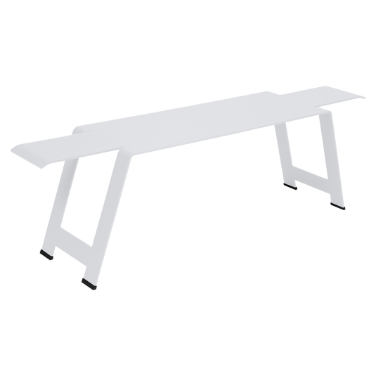 Fermob Origami Bench in Cotton White