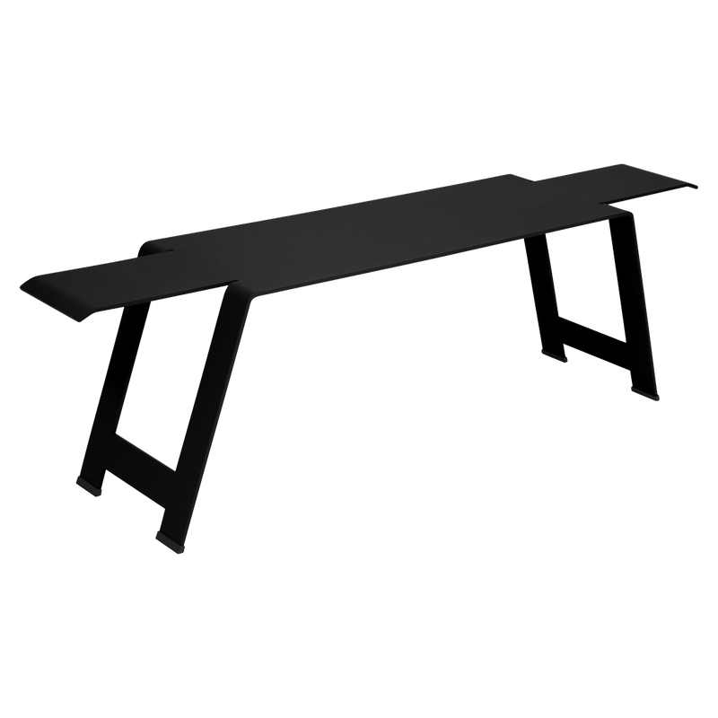 Load image into Gallery viewer, Fermob Origami Bench in Liquorice
