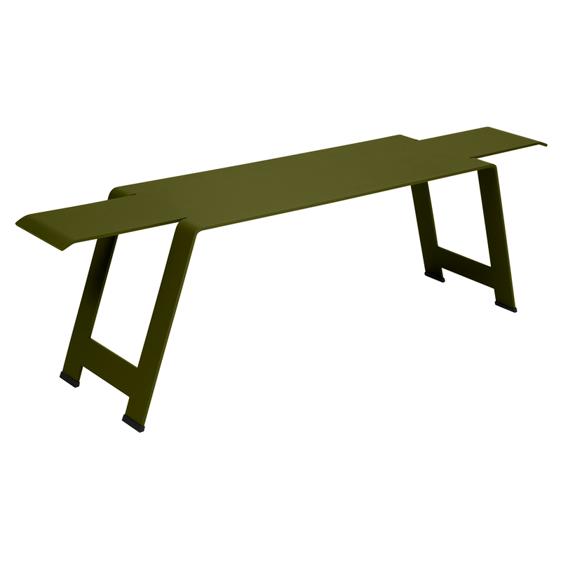 Load image into Gallery viewer, Fermob Origami Bench in Pesto Green
