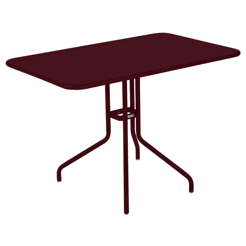 Load image into Gallery viewer, Fermob Pétale Tilt-Top Table 110 x 70 cm in Black Cherry – tilt-top dining table in powder-coated steel
