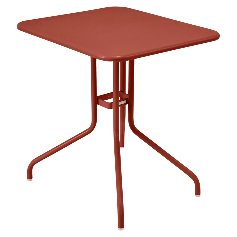 Load image into Gallery viewer, Fermob Pétale Tilt-Top Table 60 x 70 cm in Red Ochre – tilt-top garden table in powder-coated steel
