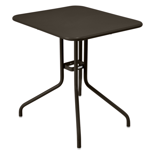 Fermob Pétale Tilt-Top Table 60 x 70 cm in Tonka – tilt-top garden table in powder-coated steel