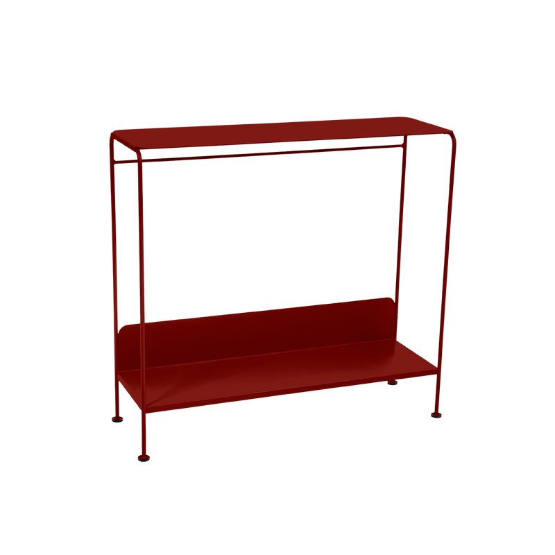 Load image into Gallery viewer, Fermob Picolino Console Table in Chilli – metal console table in powder-coated steel
