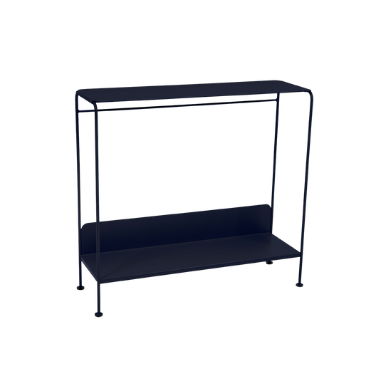Fermob Picolino Console Table in Deep Blue – metal console table in powder-coated steel
