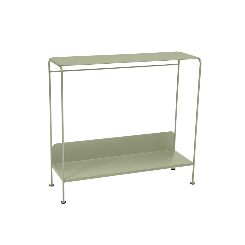 Load image into Gallery viewer, Fermob Picolino Console Table in Willow Green – metal console table in powder-coated steel
