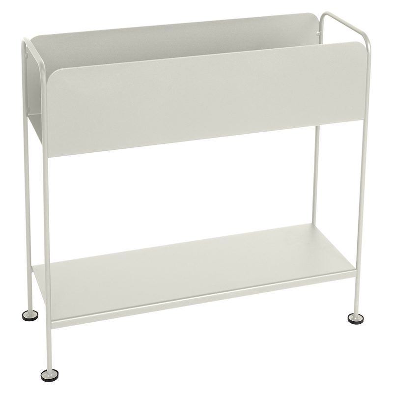 Load image into Gallery viewer, Fermob Picolino Plant Holder H.63 cm in Clay Grey – metal plant stand in powder-coated steel
