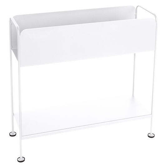 Fermob Picolino Plant Holder H.63 cm in Cotton White – metal plant stand in powder-coated steel
