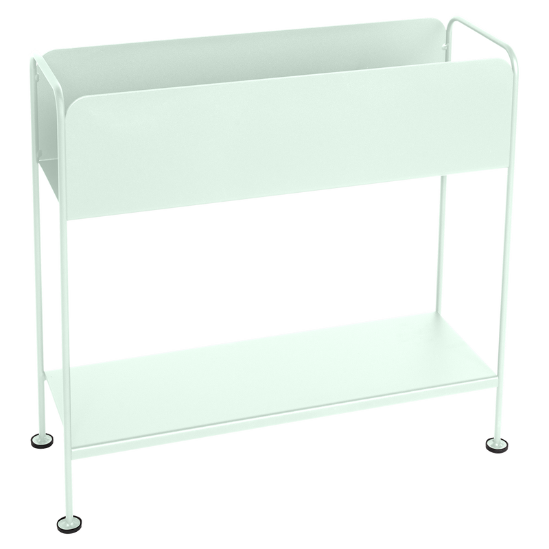 Load image into Gallery viewer, Fermob Picolino Plant Holder H.63 cm in Ice Mint – metal plant stand in powder-coated steel
