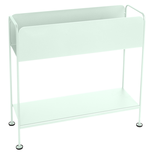 Fermob Picolino Plant Holder H.63 cm in Ice Mint – metal plant stand in powder-coated steel