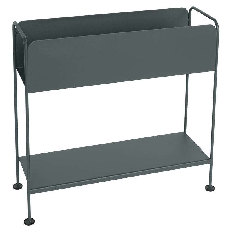 Load image into Gallery viewer, Fermob Picolino Plant Holder H.63 cm in Storm Grey – metal plant stand in powder-coated steel
