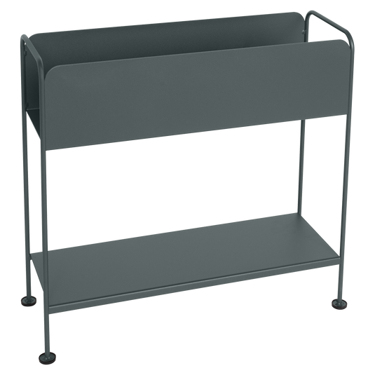 Fermob Picolino Plant Holder H.63 cm in Storm Grey – metal plant stand in powder-coated steel